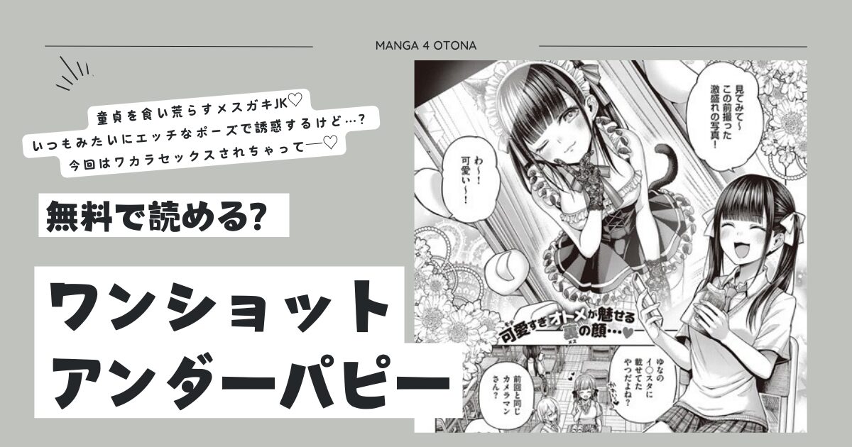 ワンショットアンダーパピーakuma,momonga無料閲覧を安全にする方法はある？おかわりmanga dl,hitomi,raw,pdf,zip
